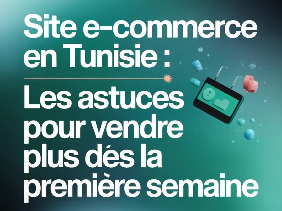 Site e-commerce en Tunisie : les astuces pour vendre plus dès la première semaine