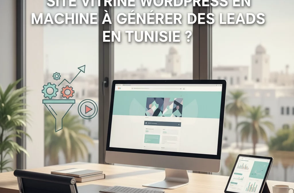 Comment transformer un site vitrine WordPress en machine à générer des leads en Tunisie ?