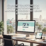 Comment transformer un site vitrine WordPress en machine à générer des leads en Tunisie ?