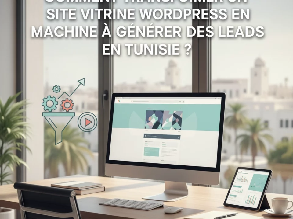 Comment transformer un site vitrine WordPress en machine à générer des leads en Tunisie ?