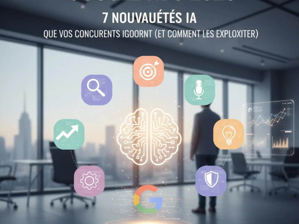 Google Ads 2025 : 7 Nouveautés IA Que Vos Concurrents Ignorent (Et Comment Les Exploiter)