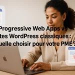 Progressive Web Apps vs sites WordPress classiques : laquelle choisir pour votre PME ?