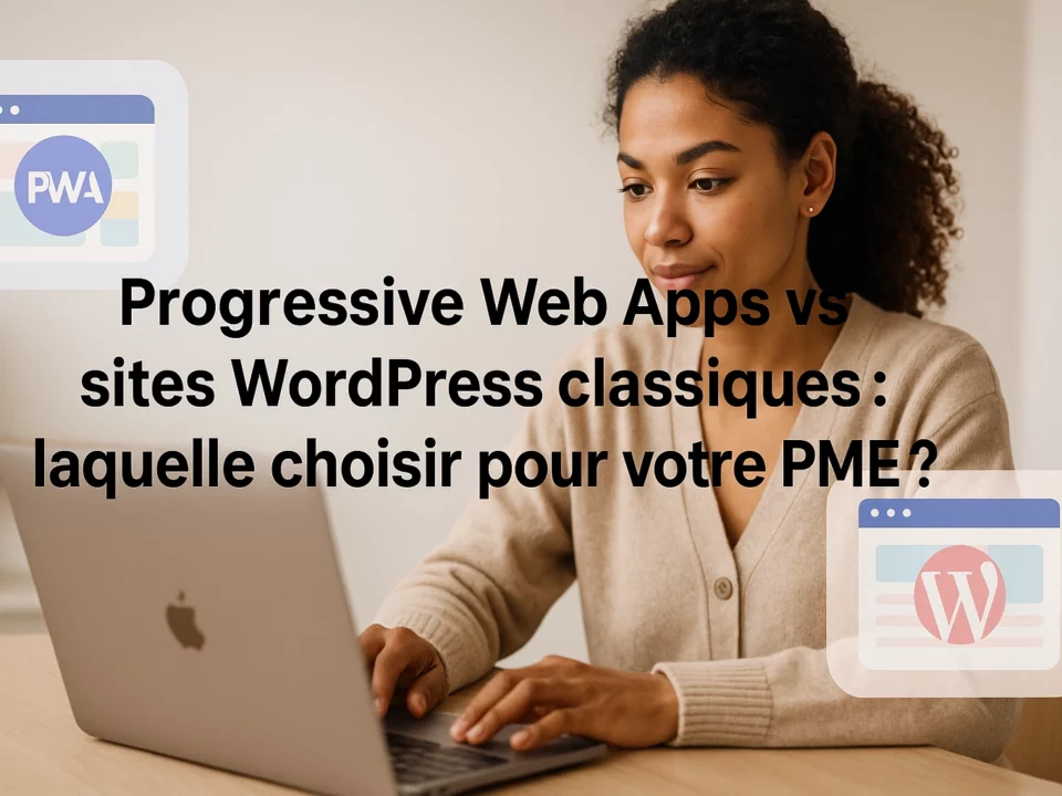 Progressive Web Apps vs sites WordPress classiques : laquelle choisir pour votre PME ?