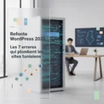Refonte WordPress 2025 : Les 7 erreurs qui plombent les sites tunisiens