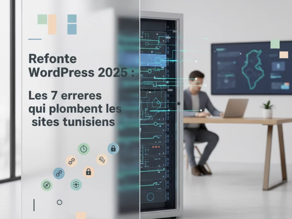 Refonte WordPress 2025 : Les 7 erreurs qui plombent les sites tunisiens