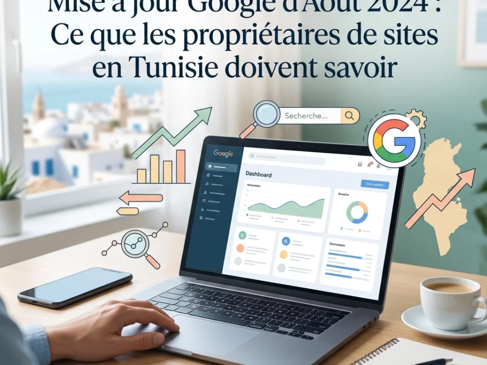 Mise à jour Google d'Août 2024 : Ce que les propriétaires de sites en Tunisie doivent savoir