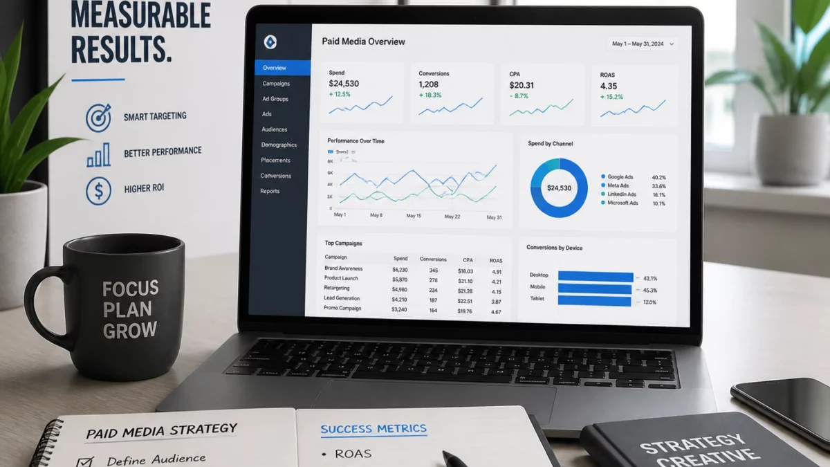 Publicité en ligne pilotée par les données : Maximisez votre budget pub WordPress en 2026